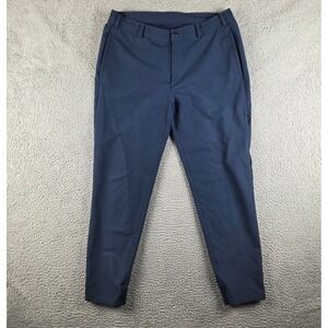 Mark Weldon Joggers Mens Large Blue Tapered Athleisure Radius Flex Pants